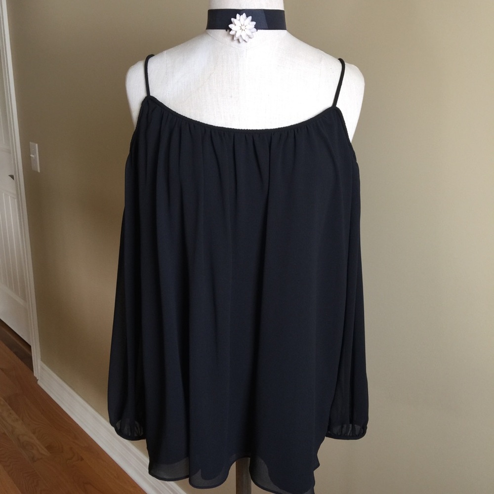 Calvin Klein off the shoulder top